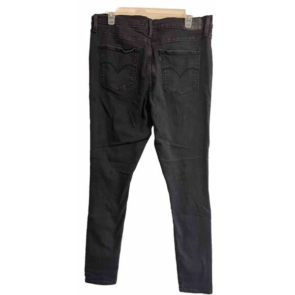 Levi's Women's Size 33 720 High-Rise Super-Skinny Jeans, Distressed Cyber Grunge - Picture 2 of 8